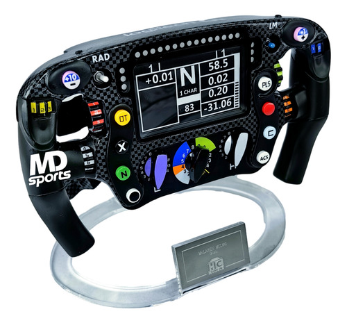 Volante Formula 1 Mclaren Mcl60 2023 Colección Escala 1:2