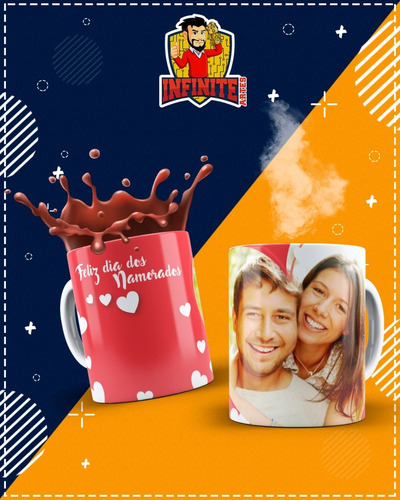 Imagem 7 de 10 de Canecas Personalizadas Namorados !!!!
