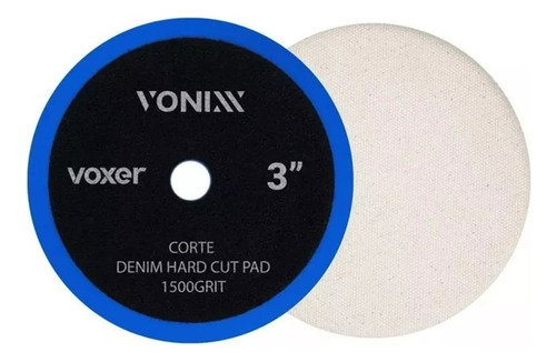 Boina Jeans Voxer Branca Corte 3 1500 Grit  Vonixx
