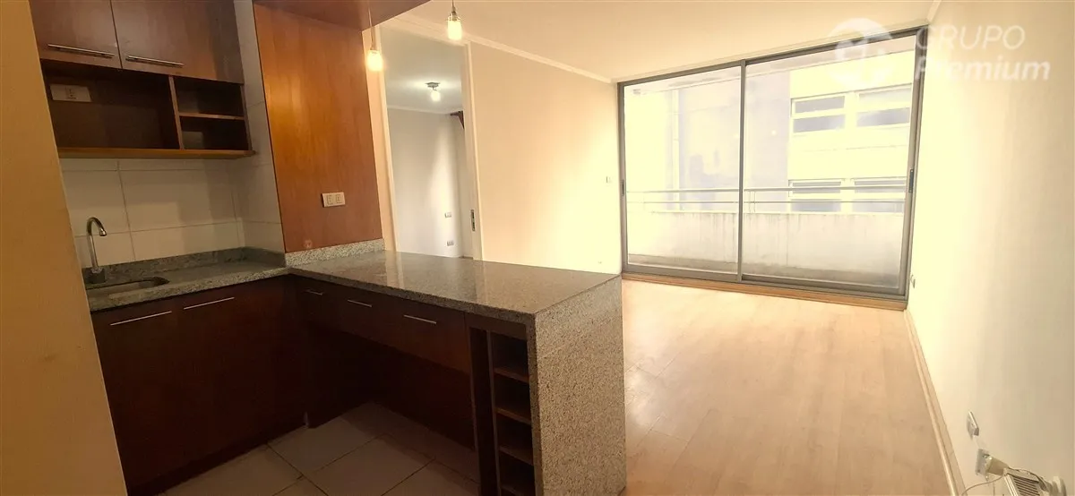 Imagen 3 de 21 de Arriendo Dpto. Céntrico 1 Dorm. 1 Baño 1 Estacionamiento