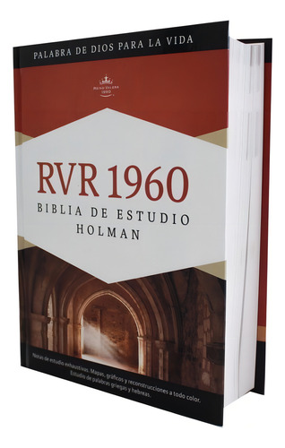 Biblia De Estudio Holman Rvr1960 Tapa Dura