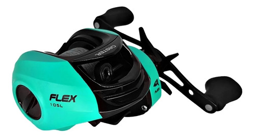 Imagen 4 de 8 de Reel Huevito Caster Flex 105 L Baitcasting 5 Rulemanes Zurdo