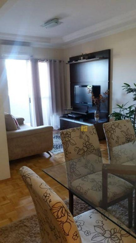 Imagem 1 de 21 de Apartamento Com 3 Dormitórios À Venda, 93 M² Por R$ 300.000,00 - Jardim Santana - Americana/sp - Ap0416