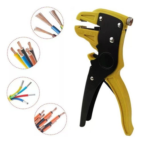 Alicate Decapador Cortador De Fio Cabo 0,2 A 8mm Resistente