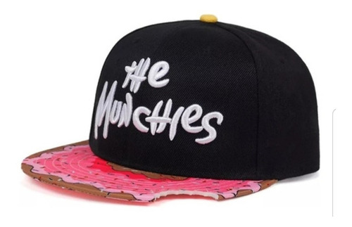 Gorra Plana De Mordida, The Munchies, Gorra De Dona Mordida