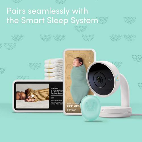 Imagen 7 de 10 de Monitor Para Bebes Smart Baby Monitor Lumi By Pampers