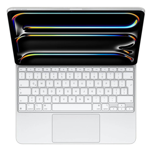 Apple Magic Keyboard iPad Pro 13 M4 (2024) Ingles Blanco