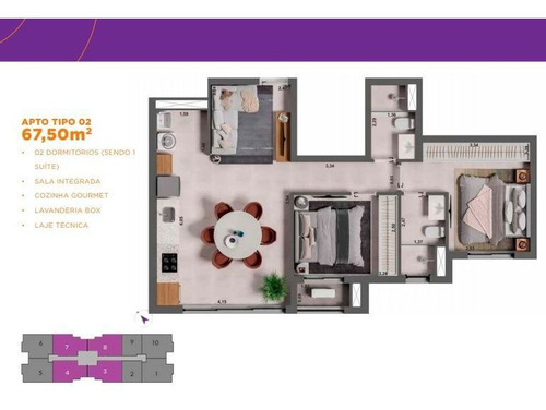 Imagem 3 de 26 de Apartamento Com 2 Dormitórios À Venda, 67 M² Por R$ 383.610 - Vila Sinibaldi - São José Do Rio Preto/sp - Ap5273