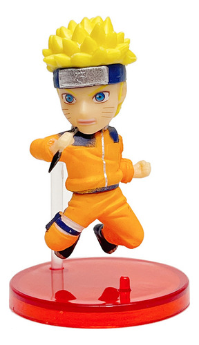 . Juego De 8 Figuras De Acción De Naruto Pvc, Modelo Toys,