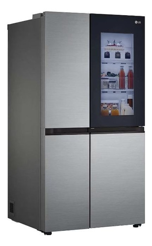 Refrigerador LG Side By Side 28 Pies Plata Vs27bxqp Color Plateado