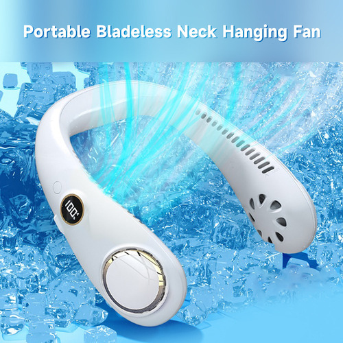 / Ventilador De Cuello Portátil Sin Aspas: 3 Velocidades,