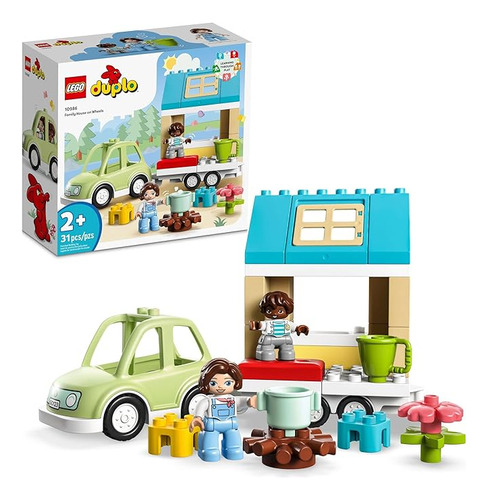 Duplo Family Wheels 10986 Auto Juguete Para Niños Y Niñas 2