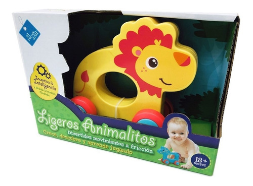 Infantil Ligeros Animalitos A Friccion Ar1 6926 Ellobo
