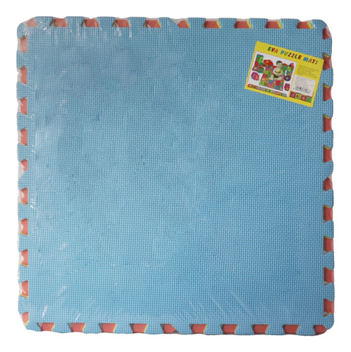 Imagen 5 de 6 de Alfombra Piso Encastrable Goma Eva Baldosas 60x60x0.8cm X4pc