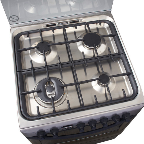 Imagen 4 de 6 de Cocina Inox Mixta Ariston 60 Cm F080996