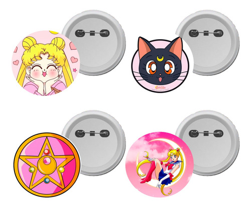 Pines Sailor Moon (set De 4)
