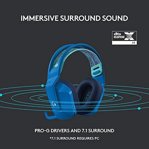 Auriculares De Juegos Inalámbricos Logitech G733 Lightspeed