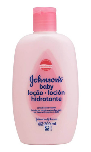 Loção Hidratante Infantil Johnsons Baby 200ml