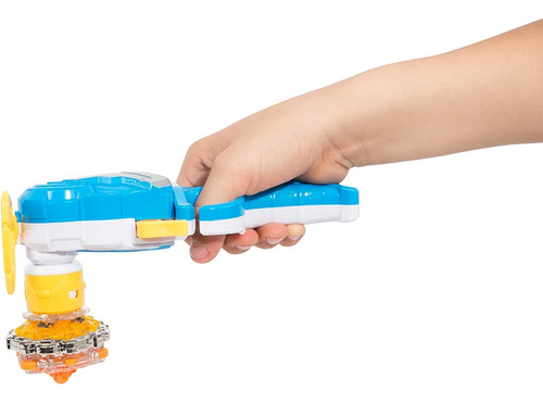 Infinity Nado | Cracking Panzer Deluxe | Tipo Beyblade Amarillo