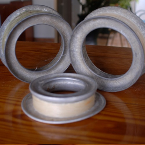 Carrete (yoyo) De Aluminio Para Pesca Con Nylon