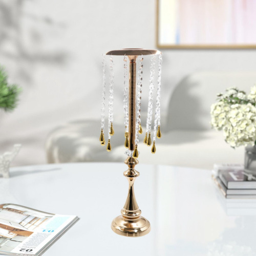 Centro De Mesa Con Porta Flores, Decoración Para De Grande