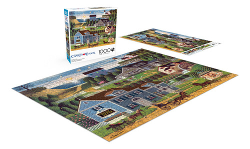 Rompecabezas Buffalo Games Charles Wysocki Sunset Bay 1000p