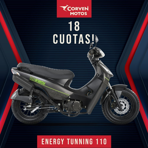 Imagen 1 de 17 de Corven Energy Tunning 110 18 Cuotas - Unicomoto Canning