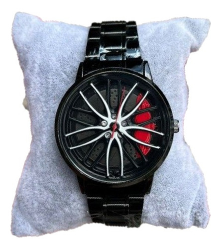 Reloj Deportivo Llanta Malla Metalica