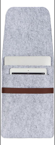 Luohange Funda Protectora Vertical Para Macbook Pro De 15 De Gris Claro.