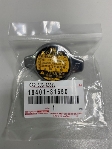 Tapa Radiador Fortuner 4runner Meru Hilux Yaris Original