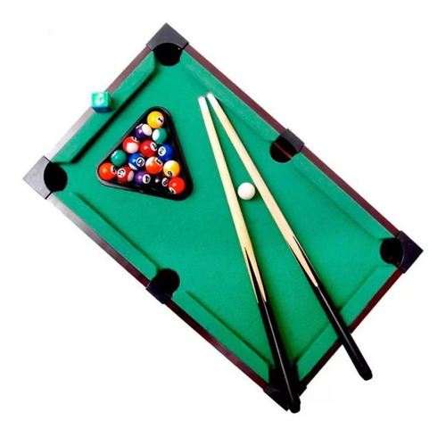 Imagem 3 de 6 de Mini Mesa De Bilhar Sinuca Snooker