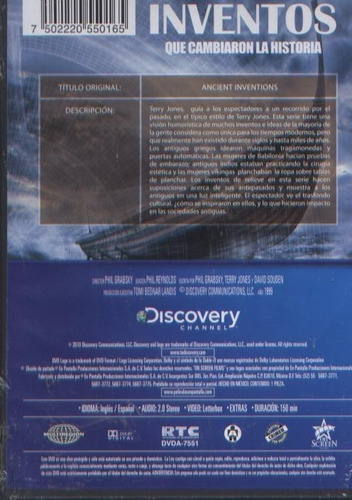 Legoz Zqz Dvd - Discovery Inventos -sellado - Ref -171