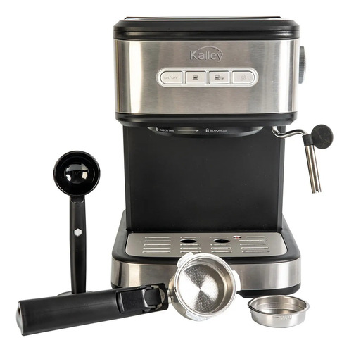 Cafetera Expresso Kalley K-ex Negra