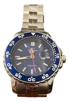 Comprar Reloj Nivada Original Correa Metálica Bisel Azul Dama