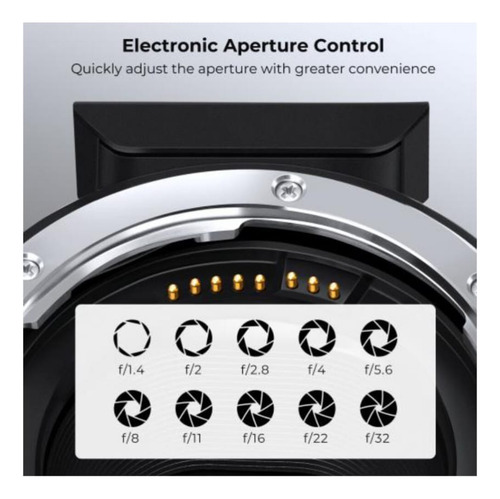 Adaptador De Lente Canon Ef/ef-s A Eos R Il Electrónico K&f