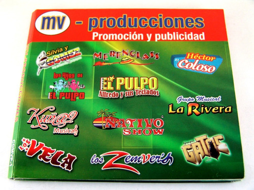 Mv Producciones El Pulpo Nativo Show Merenglass S Y Gomez Cd