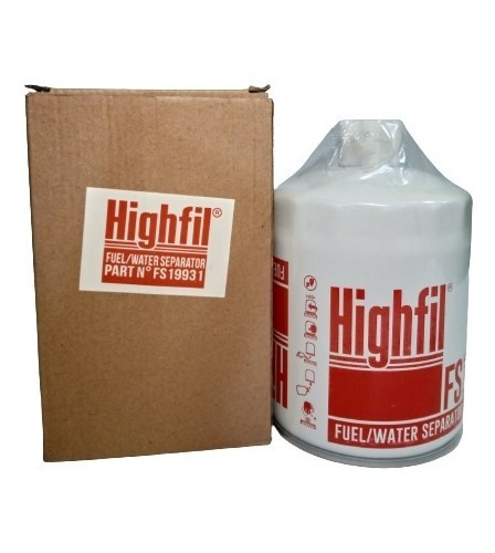 Filtro Gasoil Highfil Fs19931 Wix 33411 Separador De Agua