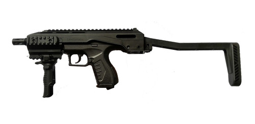 Rifle Carabina Pistola Xbg Tac Co2 Bb 4.5 Culata Plegable