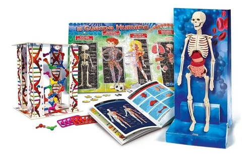 Juego De Mesa El Cuerpo Humano 3d Clementoni Shp Tunishop