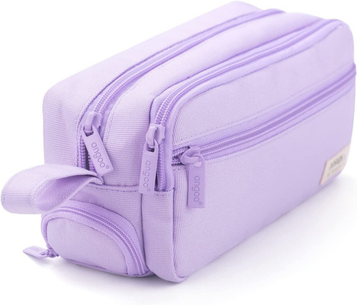 Cartuchera De Gran Capacidad Diseño Retangular- Purpura