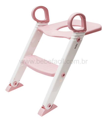 Redutor De Assento Infantil Com Escada Rosa 12m+ Buba