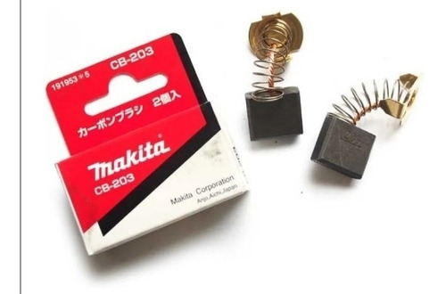 Juego Carbones Originales Makita Cb203