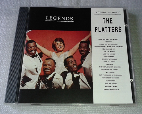 The Platters Legends In Music Cd Importado De Inglaterra