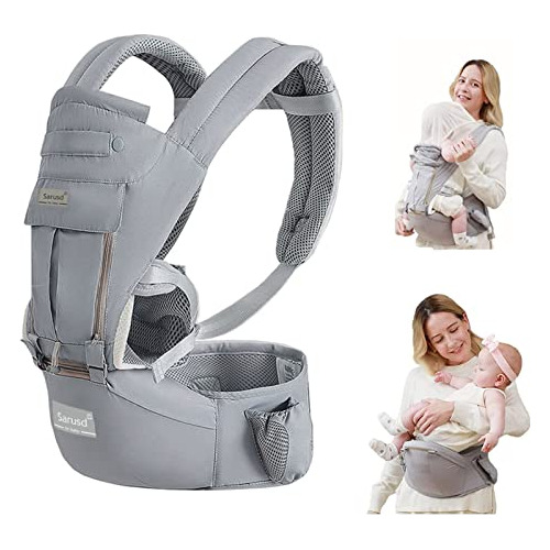 Baby Carrier With Hip Seat, Baby Carrier Newborn To Tod...