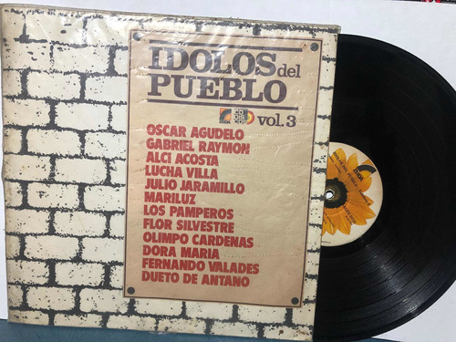 Vinilo Lp Ídolos Del Pueblo Julio Jaramillo Villa Olimpo Otr