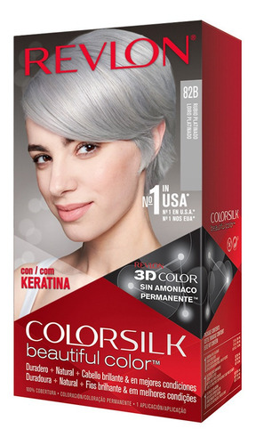 Tinte Cabello Revlon Colorsilk Tono 082b Rubio Platinado