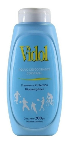 Vidol Polvo Desodorante Corporal X 200g