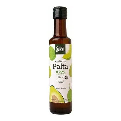 Aceite De Palta Y Oliva Blend Puro 250 Ml Chía Graal