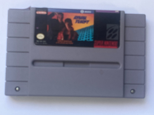Id 387 Rival Turf Snes Original Super Nintendo