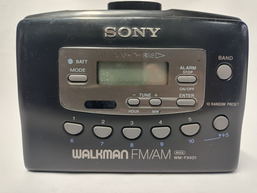 Walkman Sony Wm-fx401 Autoreversible Am Fm Usado. 